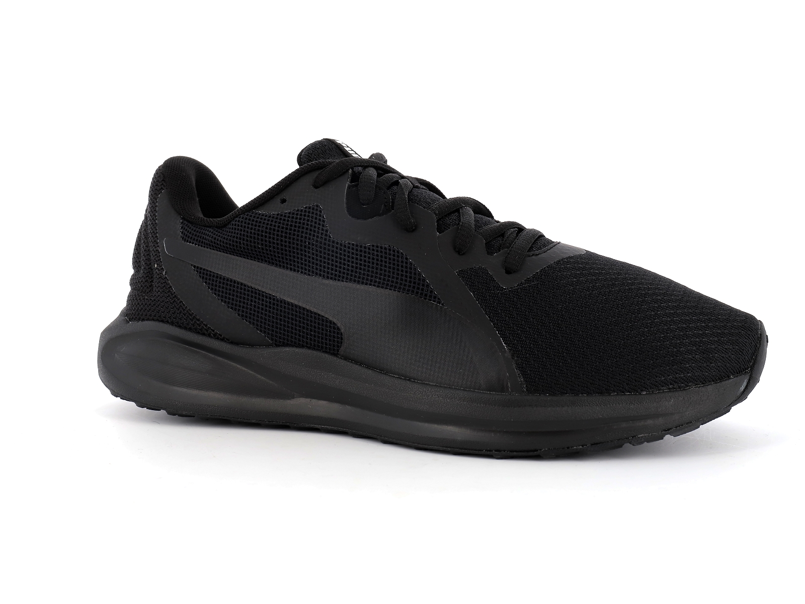 Puma-376289 Matières combinées Noir