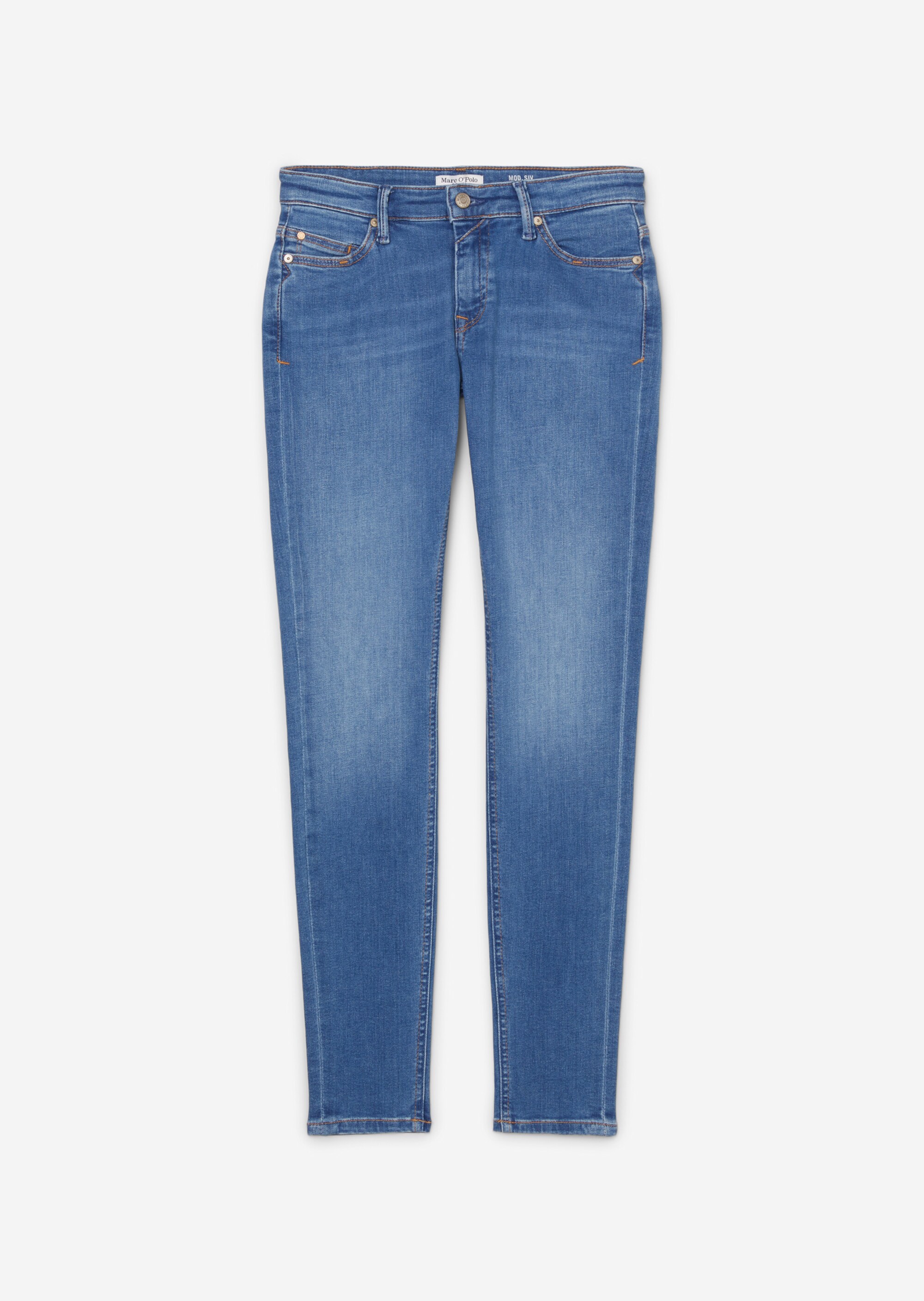 Jeans Modell SIV skinny low waistaus stretchigem Organic Cotton-Mix