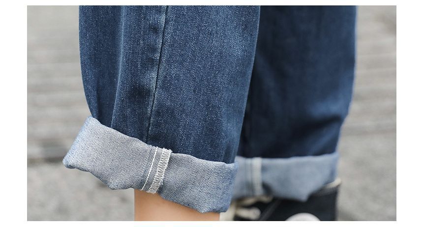 Honey River - Denim jumpsuit met lange mouwen