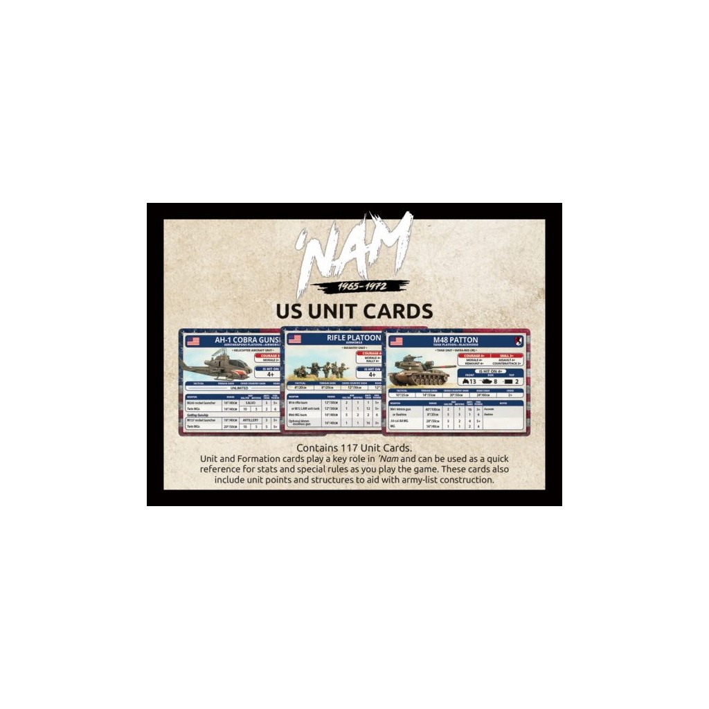 Nam - Unit Cards – US Forces in Vietnam