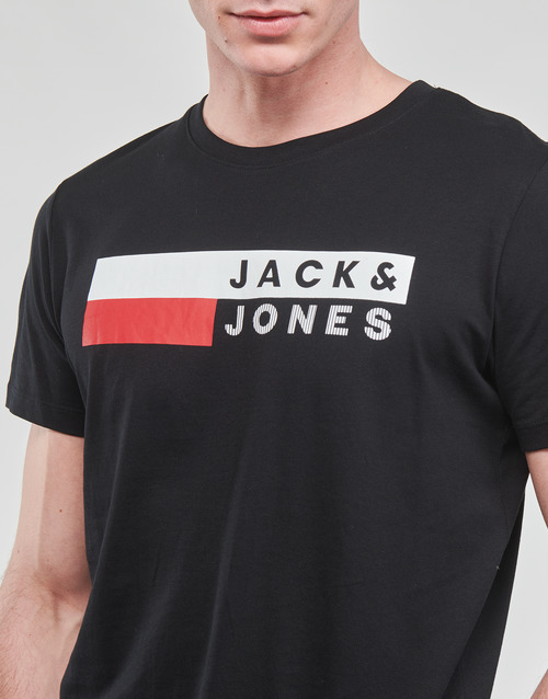 Jack & Jones - JJECORP LOGO TEE SS O-NECK - Noir
