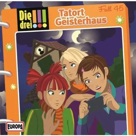 KOSMOS Hörspiel-CD Die drei !!! 45 Tatort Geisterhaus