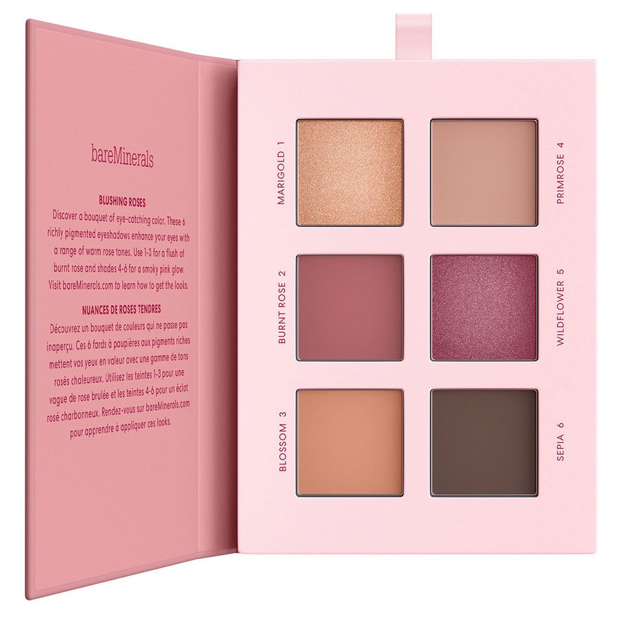 bareMinerals Mineralist Eyeshadow Palette Rosewood 7,8g