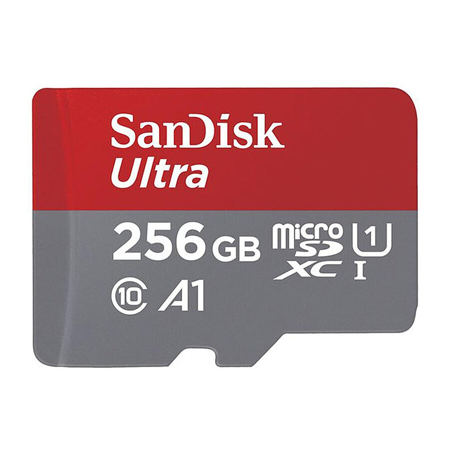 SanDisk Ultra Chromebook microSD UHS-I U1 256 Go + Adaptateur SD