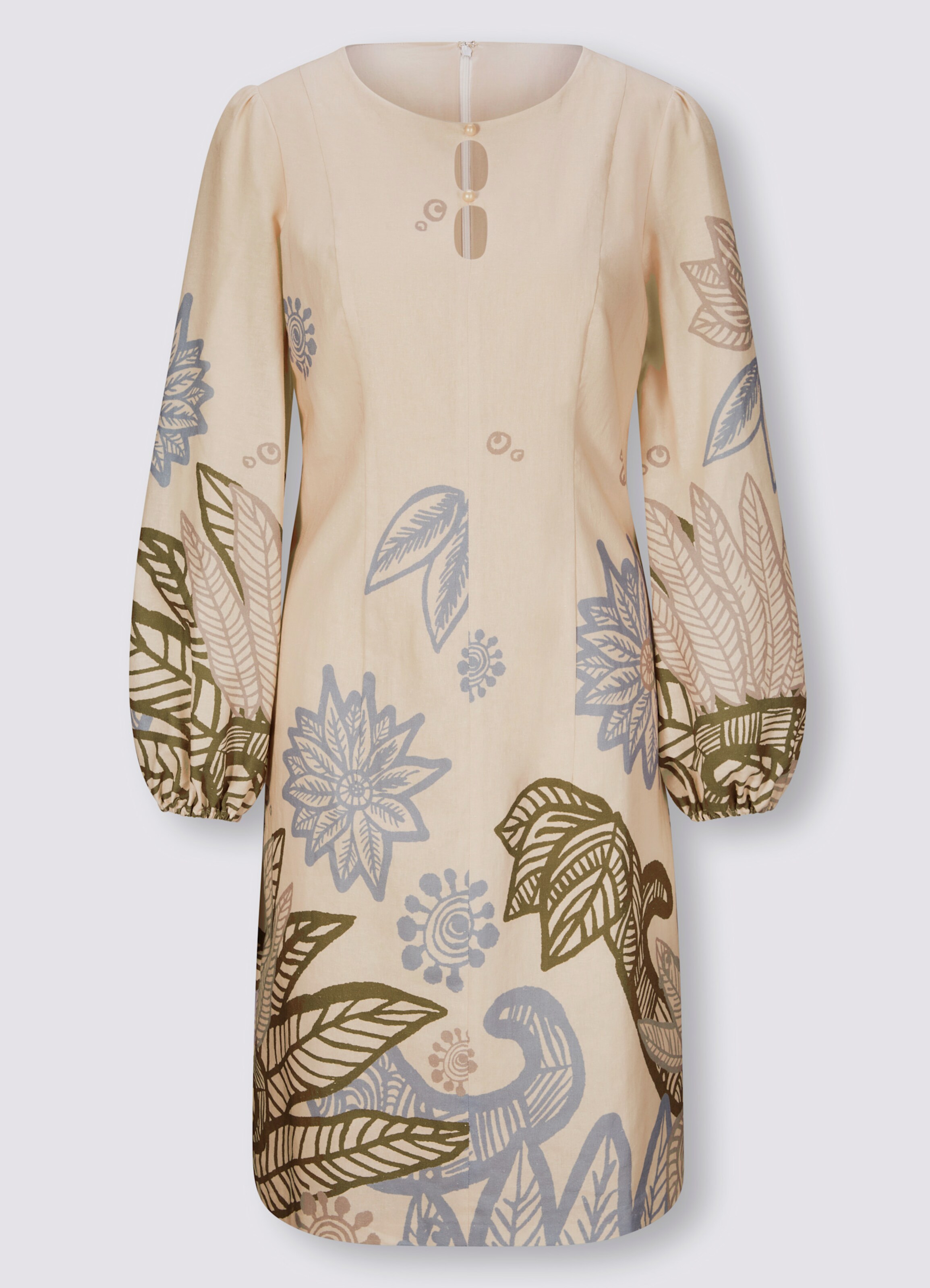 Druck-Kleid