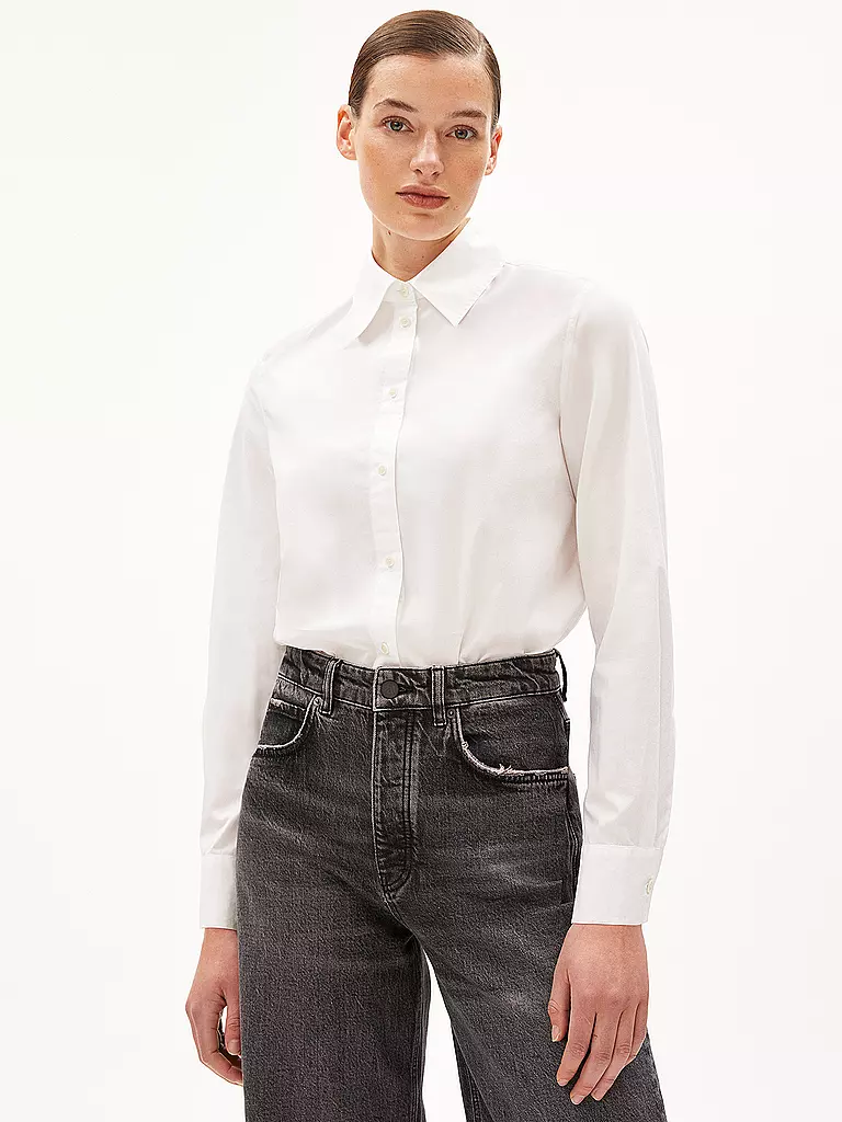 ARMEDANGELS Bluse LOUILAA weiss
