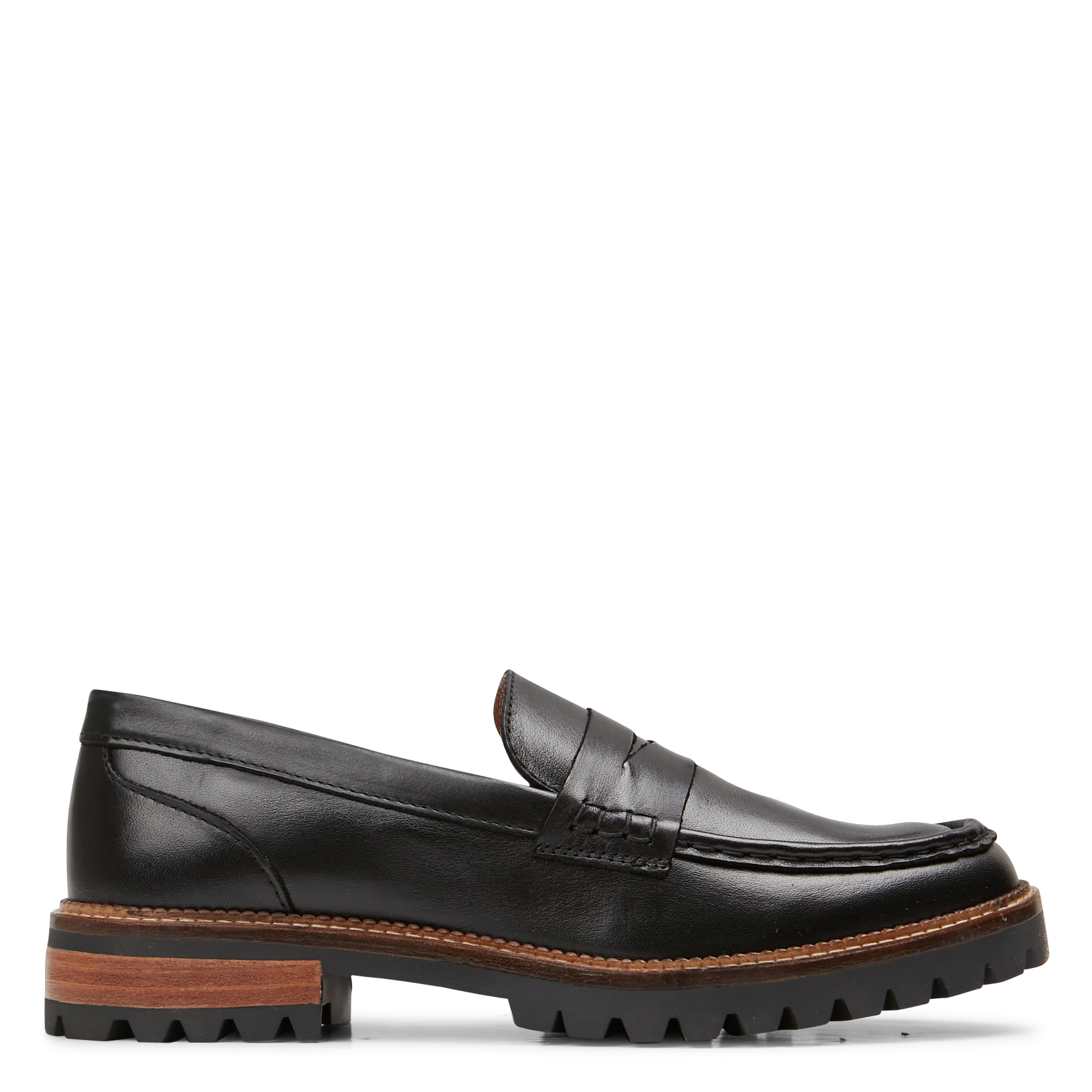 CYNDEL - Mocassins en cuir | Noir