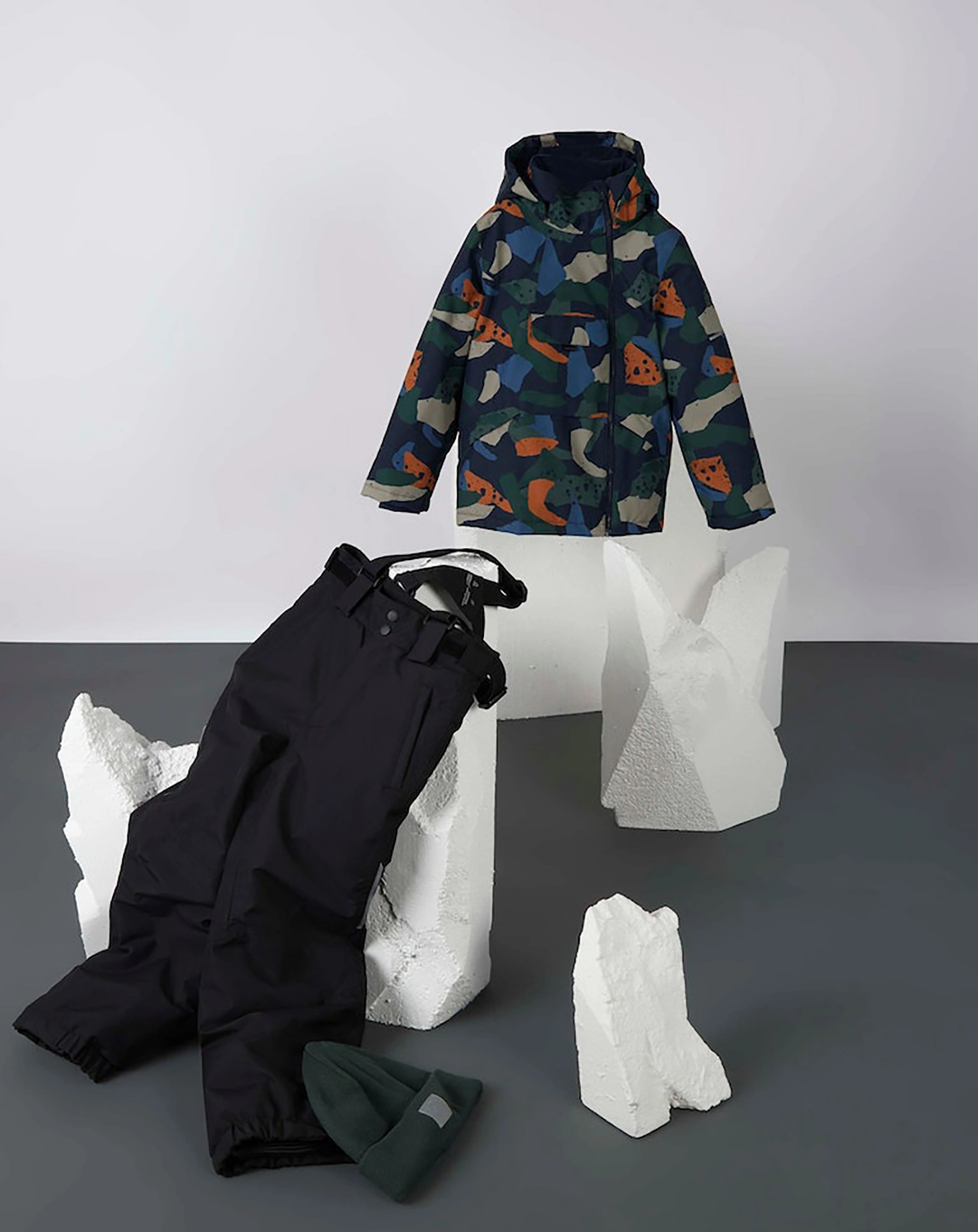 Schneehose NKNSNOW10 SOLID in black