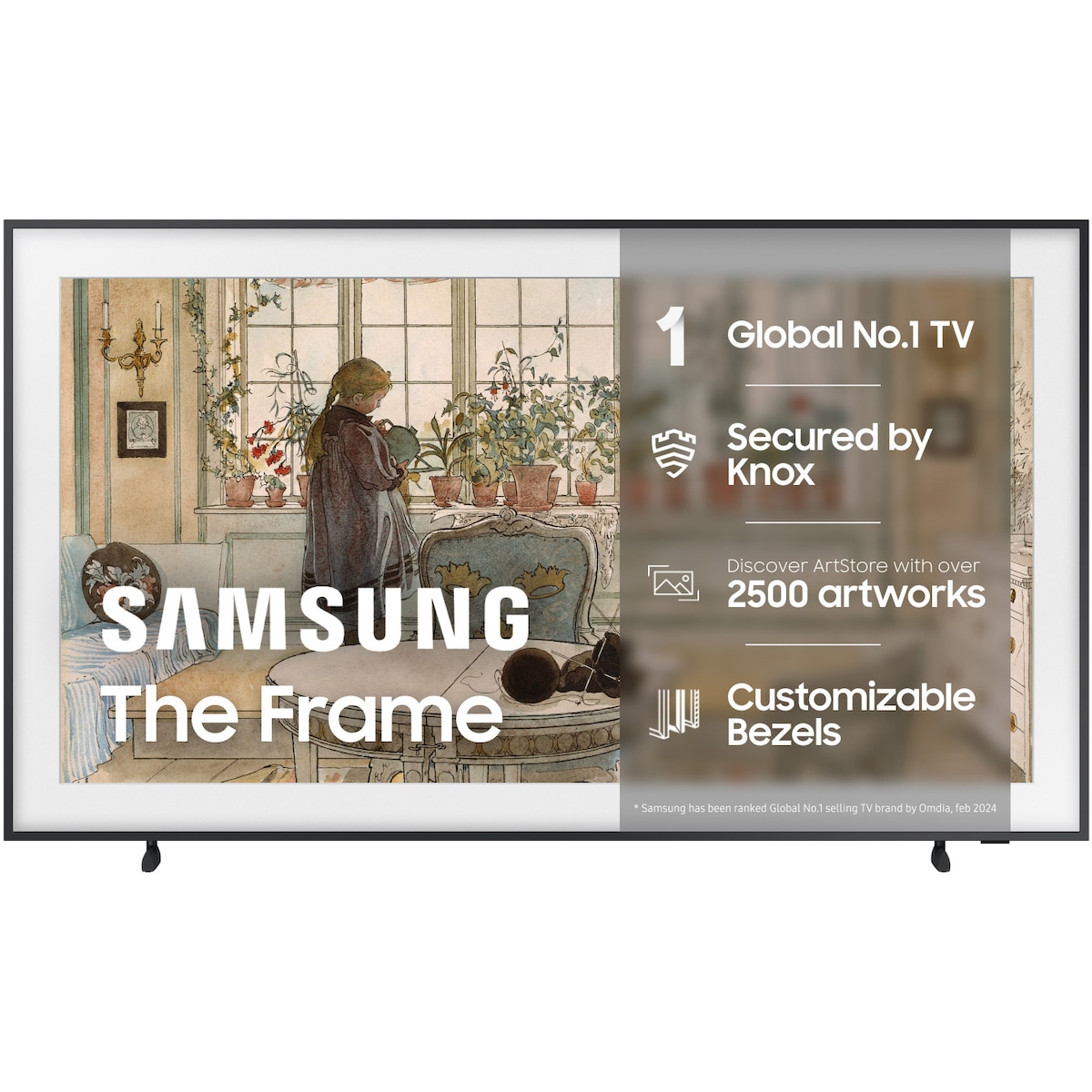 Samsung 43” The Frame 4K QLED Smart-TV (2024)