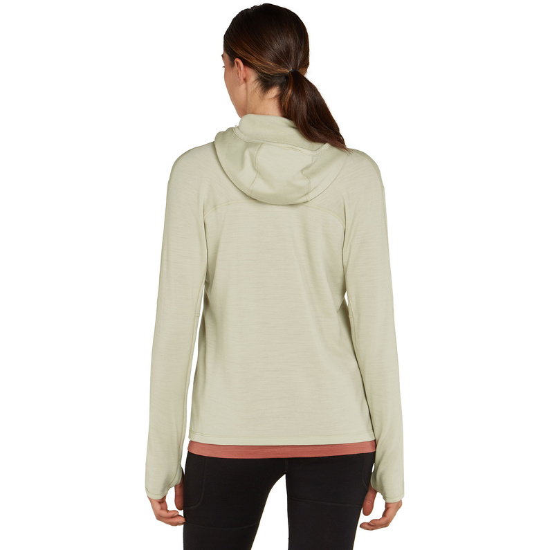 Icebreaker Damen 360 Realfleece Elemental Hoodie Jacke