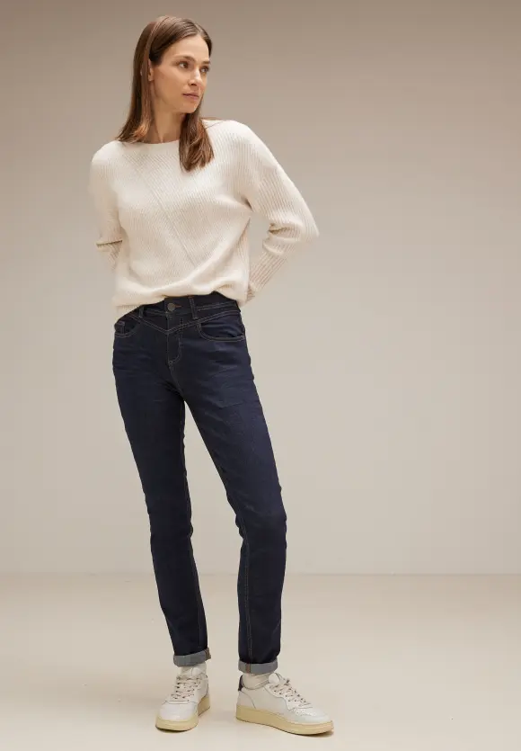 Casual Fit Jeans - deep rinsed wash