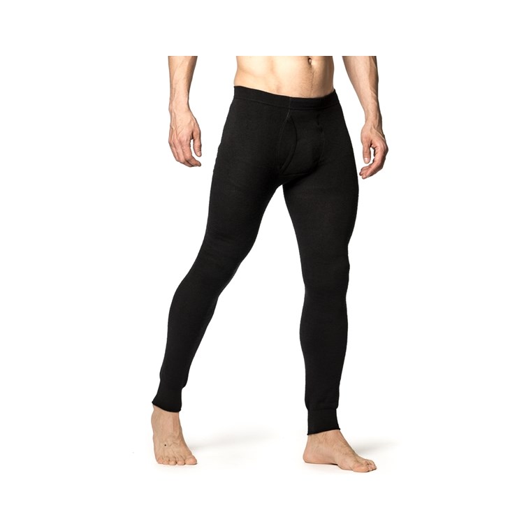 Woolpower Long Johns With Fly200 Black