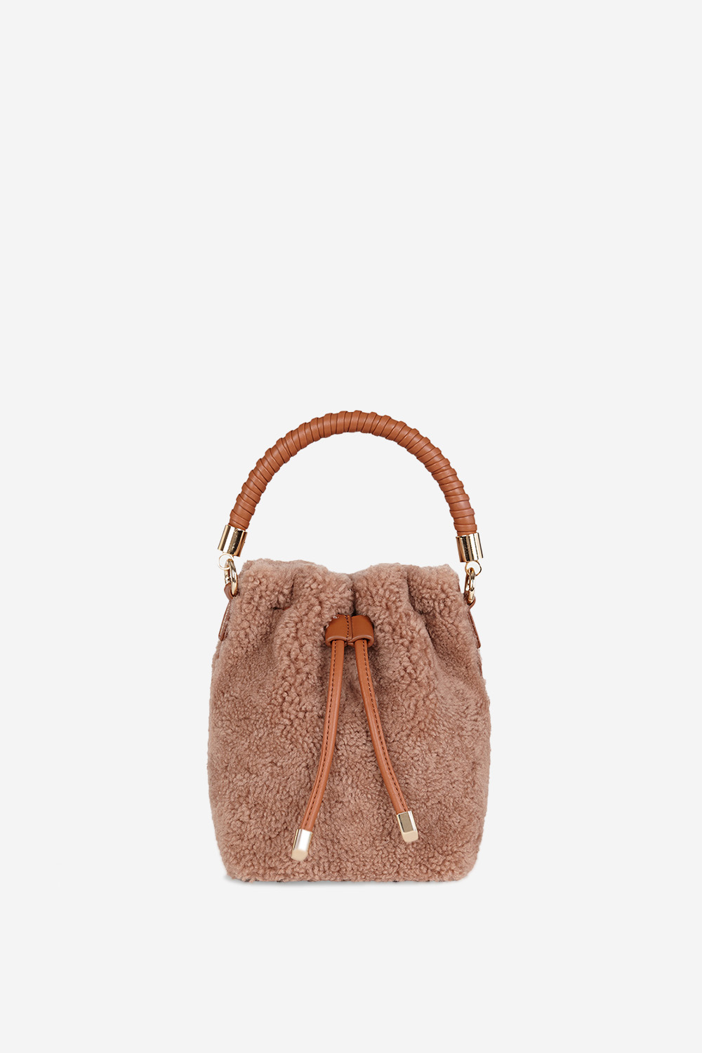Mini shearling bucket