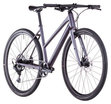 Vélo Fitness Cube Nulane One Trapeze Shimano Cues 9V 700 mm Gris Mineral 2025