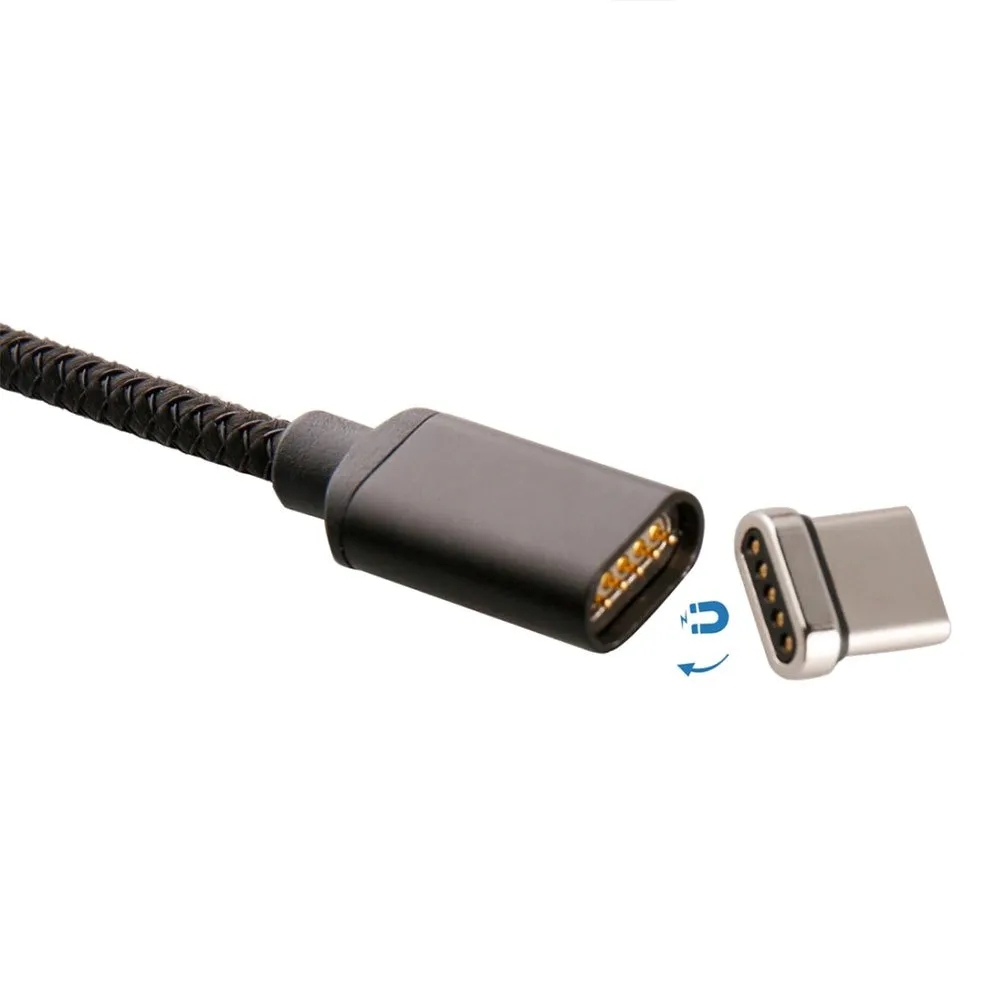Muvit USB-Magnetstecker-Kabel auf Typ C 1.2 m 2A