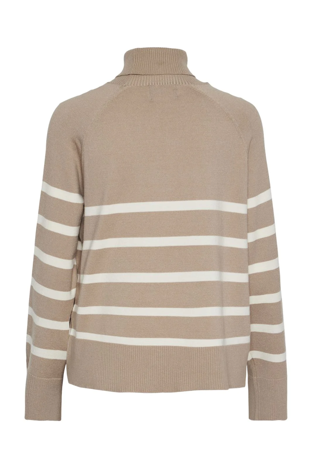 Pieces Pcsia Ls Rollneck Knit 4542867 silver mink white