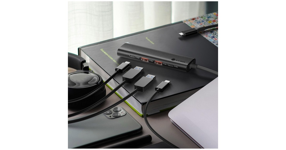 ICY BOXIB-HUB1437-CPD usb-hub