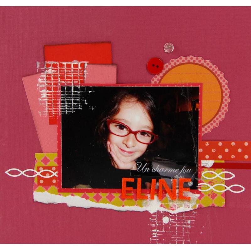 SCRAPBOOKING, Bloc de 36 pages 160g/m² au format 30,5x30,5cm - Spicy - Multicolore