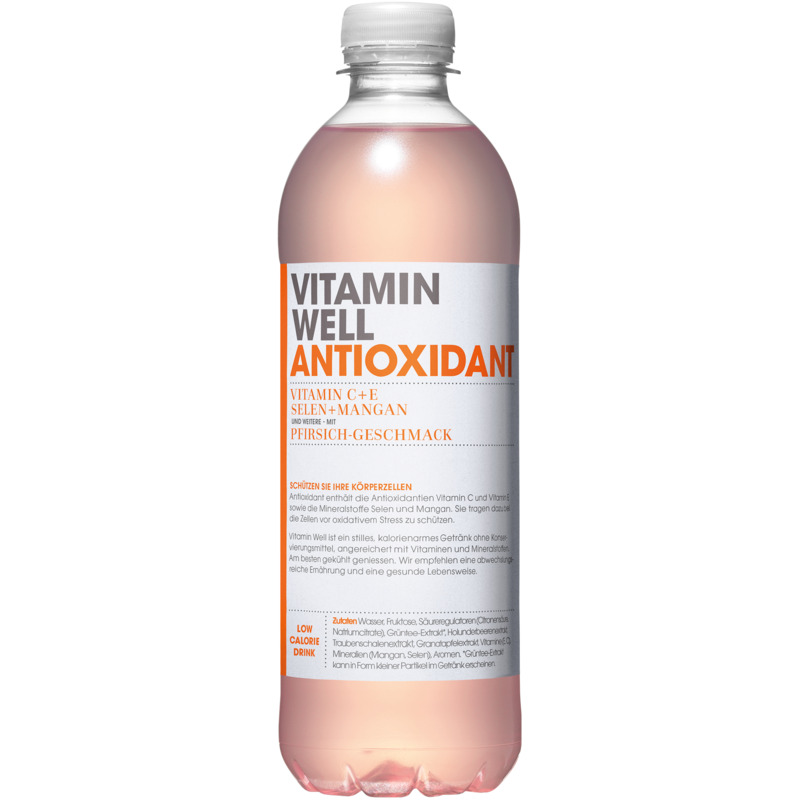 Vitamin Well Antioxidant, 50 cl, 12 Stück