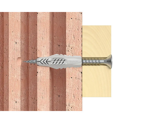 Upat Universele Deuvel UUX 6x35 mm R met Rand 50 Stuks