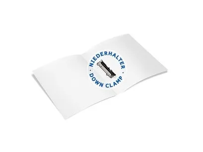 HERMA - Ringbind - rygbredde: 25 mm - for A4 - gennemsigtig brun