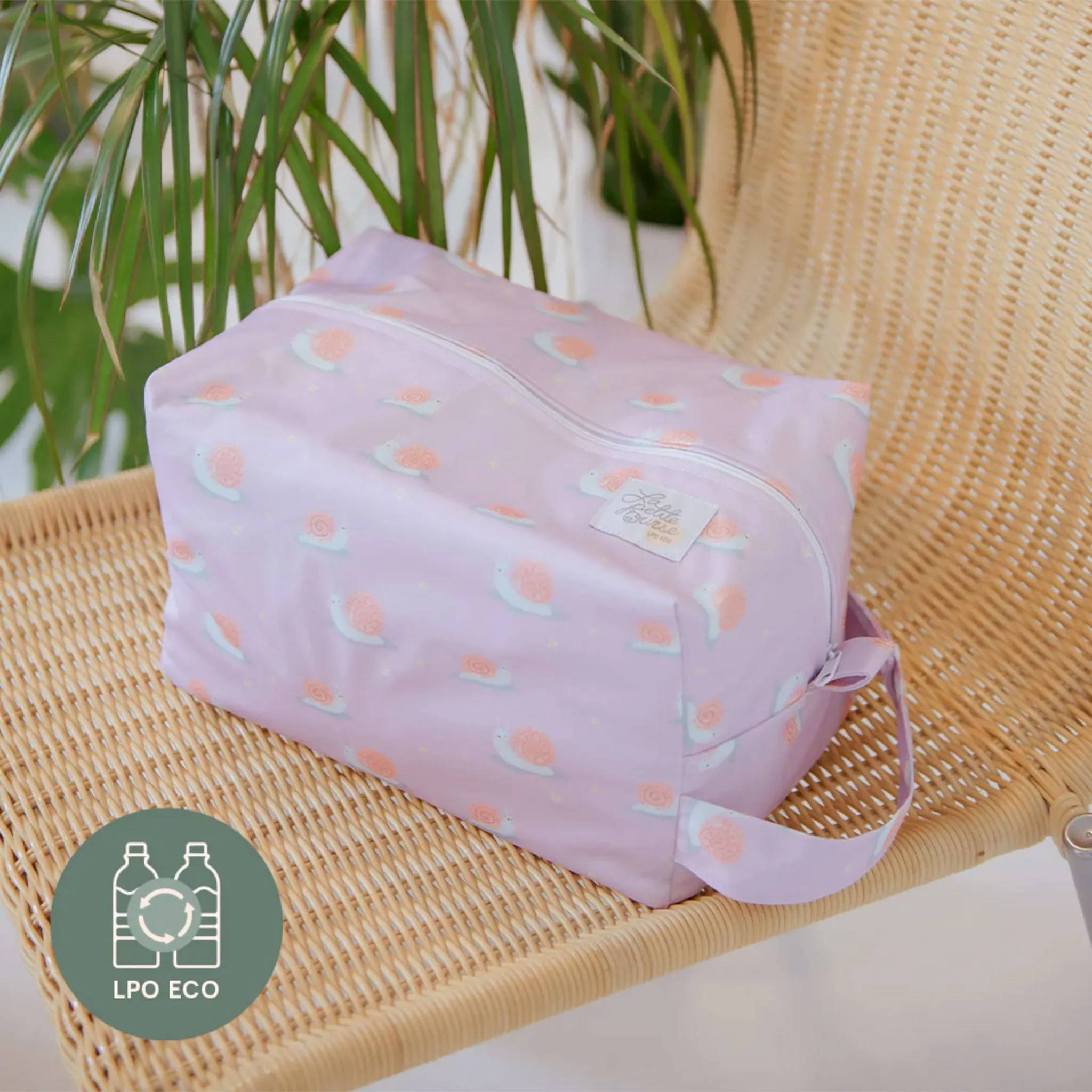 La Petite Ourse Sac de Rangement POD - Escargot