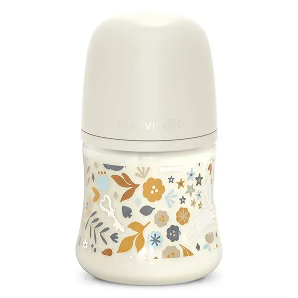 Mamadeira Suavinex Wonderland SXPro S com bico - Bege Wonderland - 150ml
