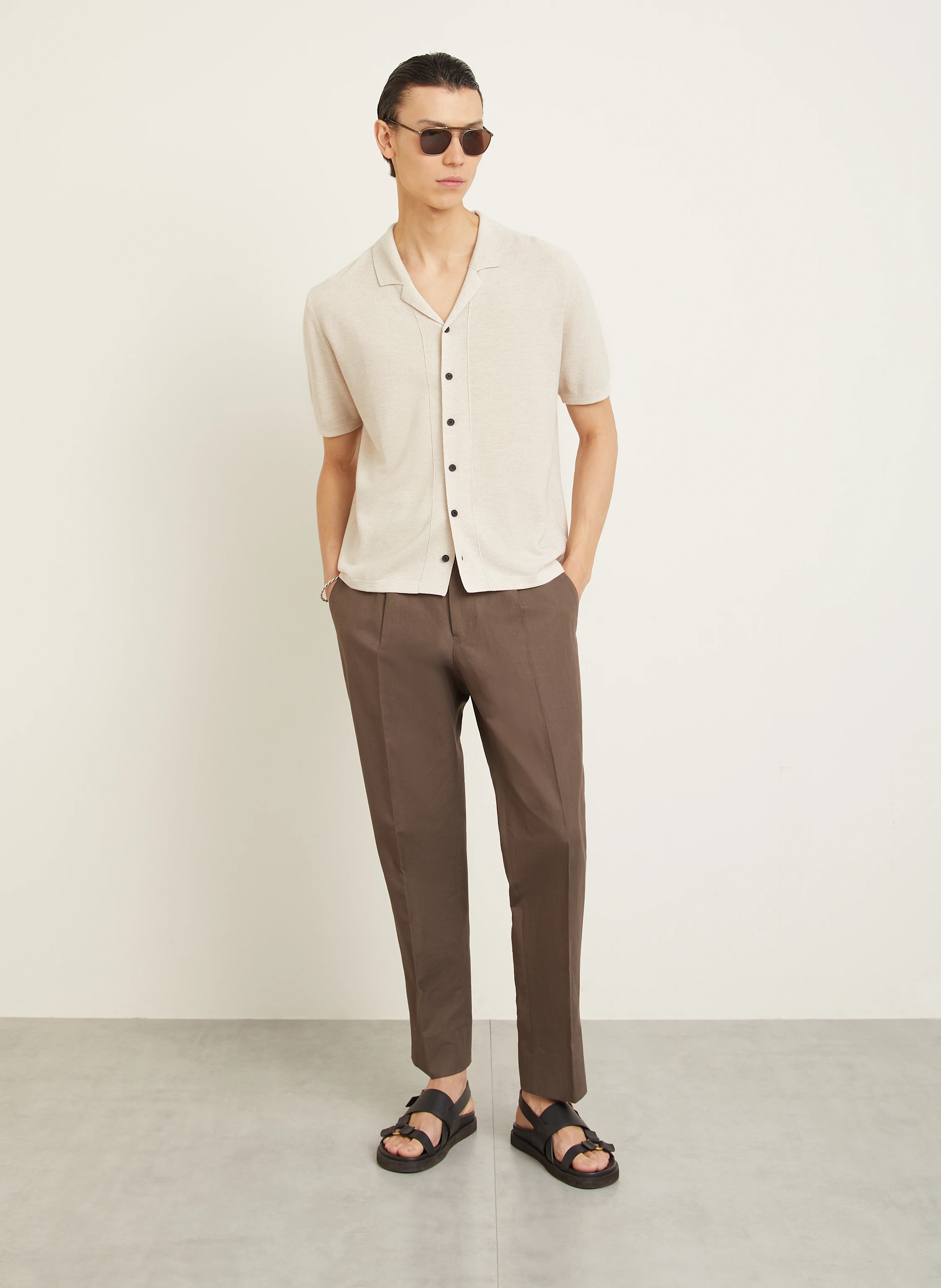 IRIS von ARNIM Strickhemd TORELLO Comfort Fit