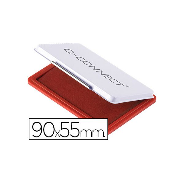 Q-connect Almofada P/ Carimbo 90X55 mm Vermelho - OFF150745CE