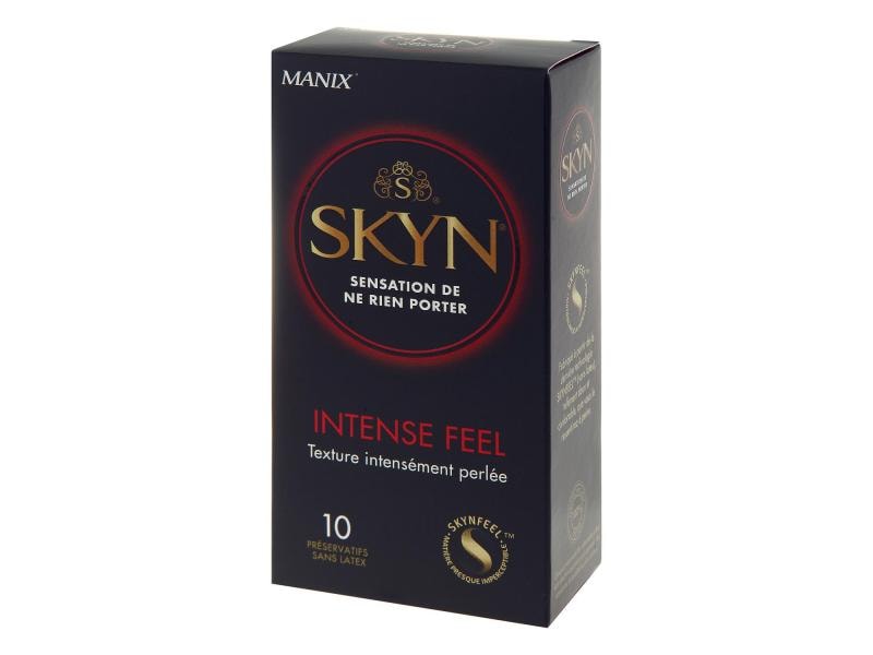 Manix Kondome Skyn Intense Feel latexfrei 10 Stück Latexfreie Präservative