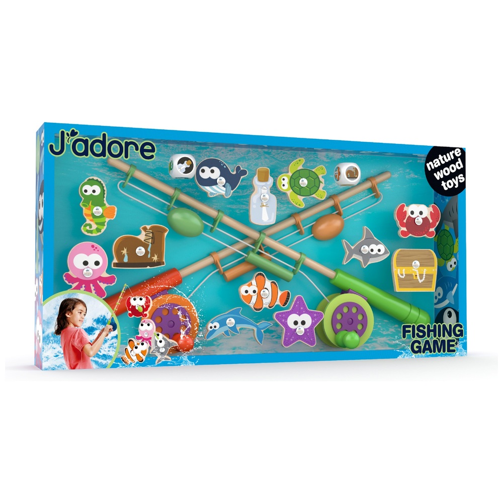 J'Adore Fishing Treasure Spielsortiment