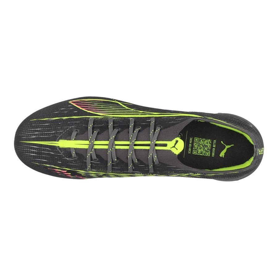 PUMA Ultra 5 Ultimate FG Audacity - Matte Aged Silver/Jaune/Sun Struck Femme