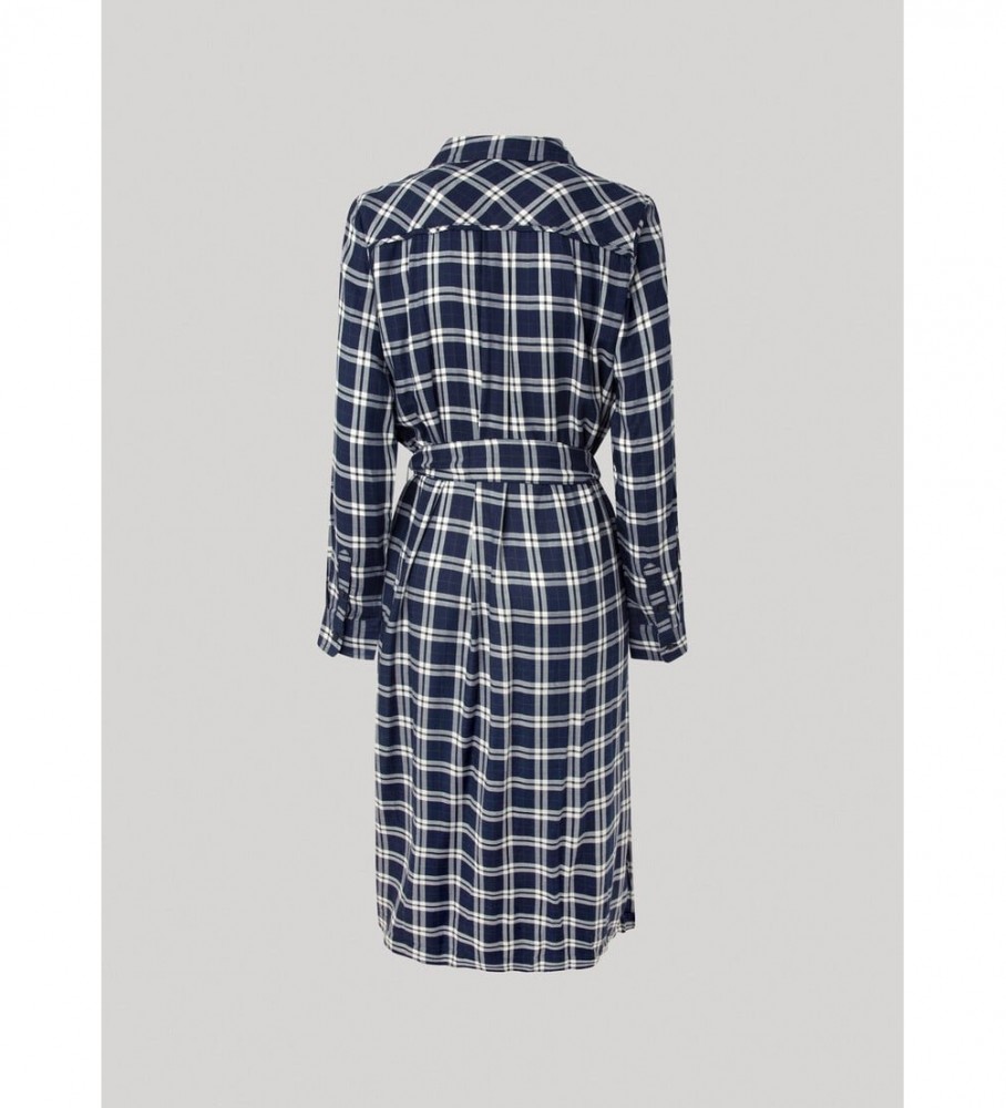 Vestido Iliana azul-marinho da Pepe Jeans