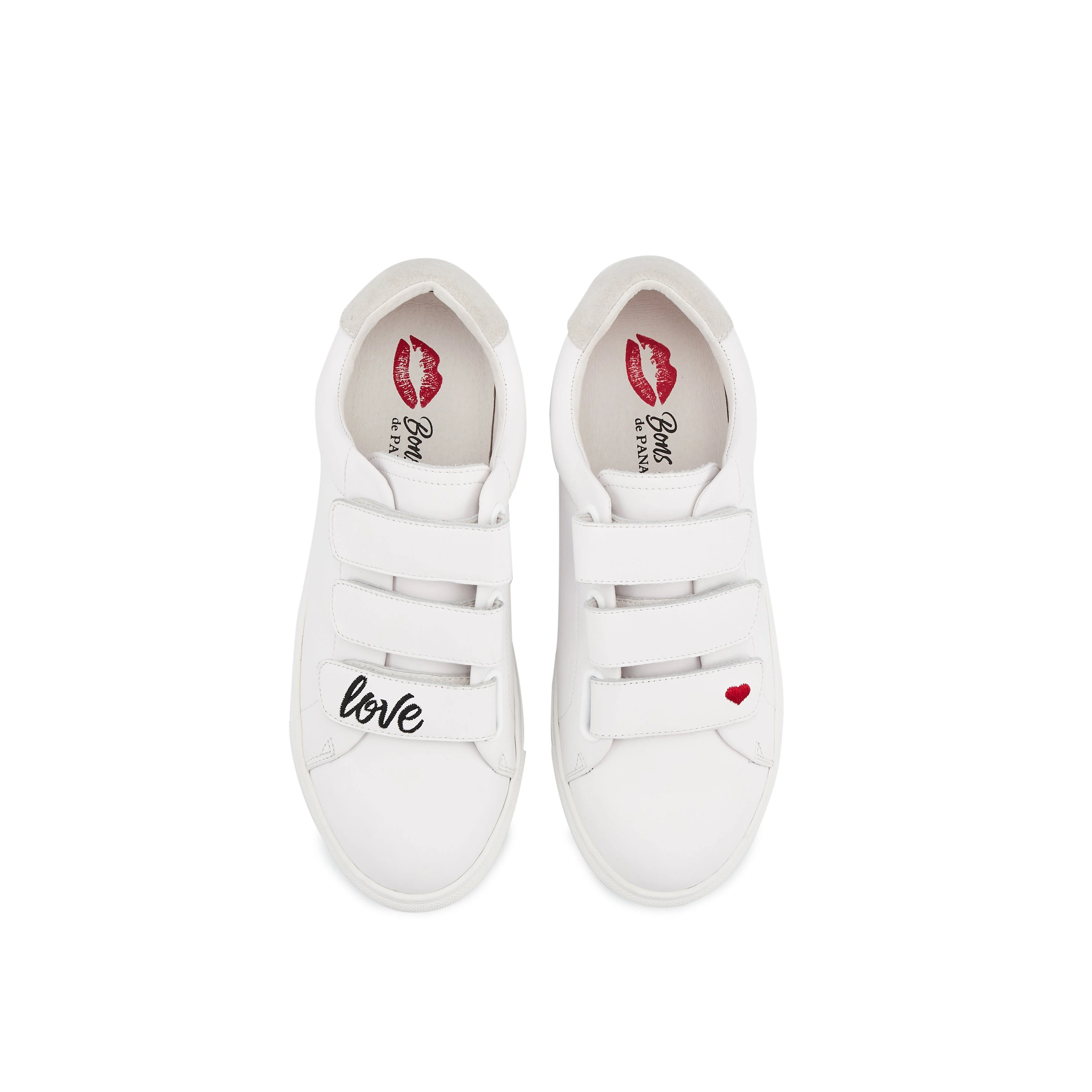 EDITH LOVE - Sneakers en cuir | Blanc