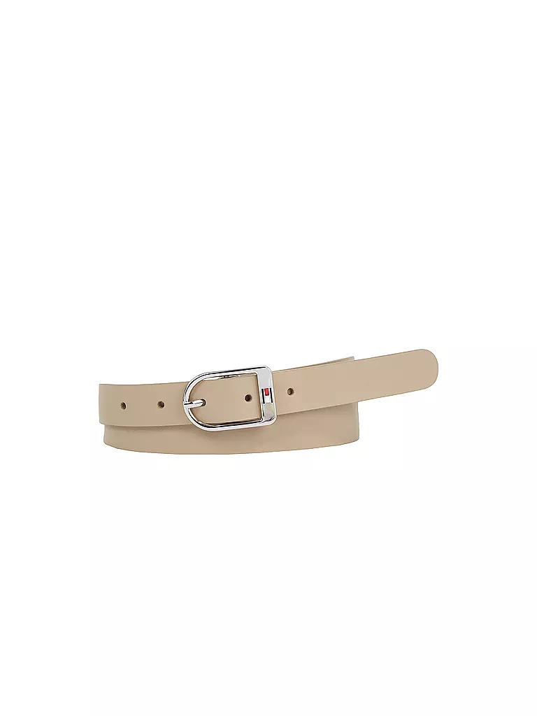 TOMMY HILFIGER Ledergürtel beige