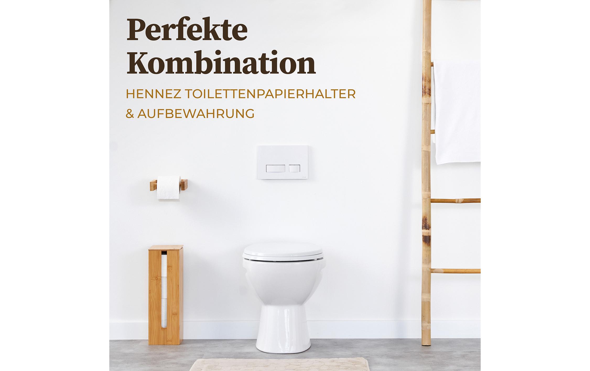 Toilettenpapierhalter Maria NatureWC Papierhalter für die Wand