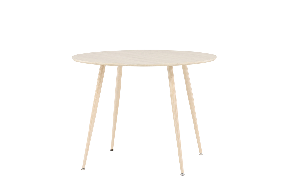 Eettafel Vemb Ø100 cm whitewash