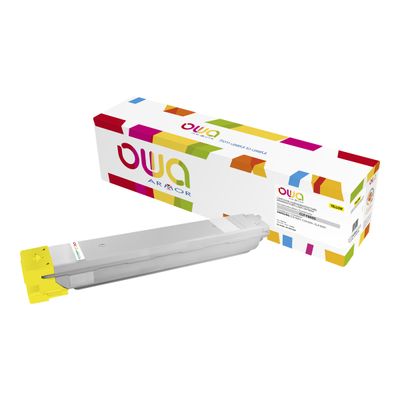 Cartouche laser compatible Samsung CLT-809S - jaune - Owa K15957OW