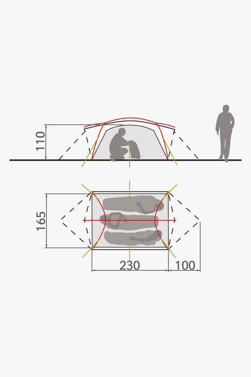 VAUDE Mark L 3P Zelt