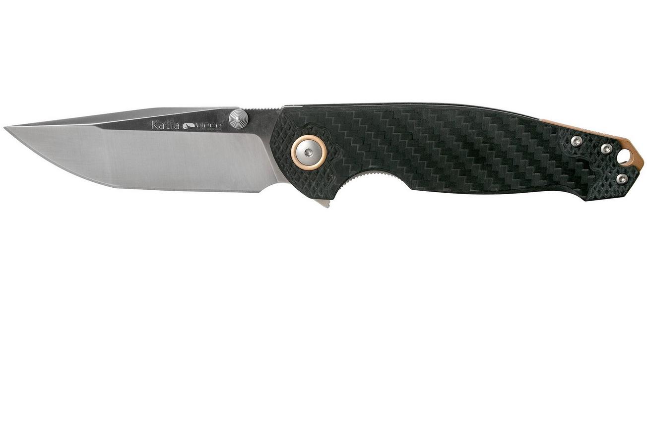Viper Katla V5980FC3D Satin, 3D Carbonfiber zakmes, Jesper Voxnaes design
