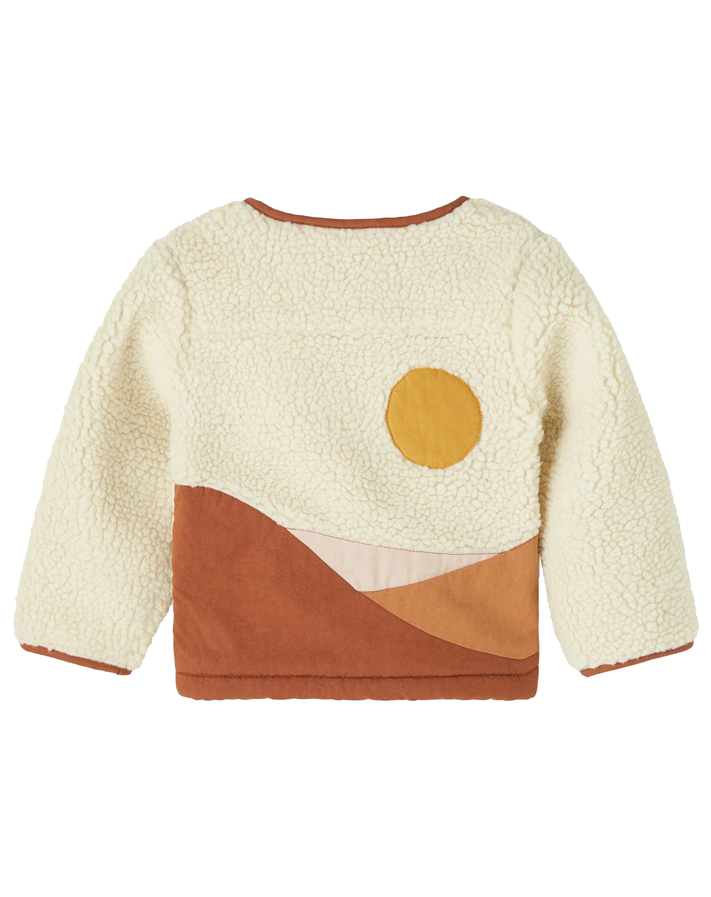 Teddy-Plüschjacke NMFDONNA SHERPA in peyote