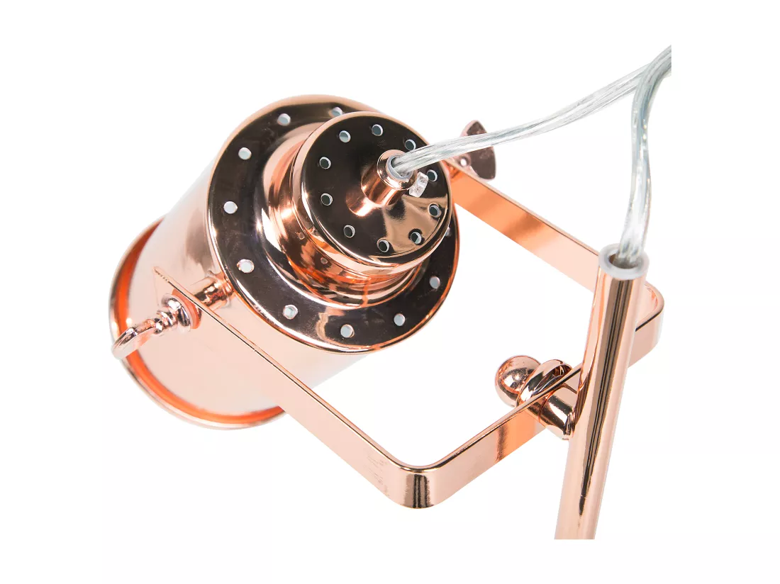 Lampe de bureau MUNDAKA Réglable Métal Cuivré