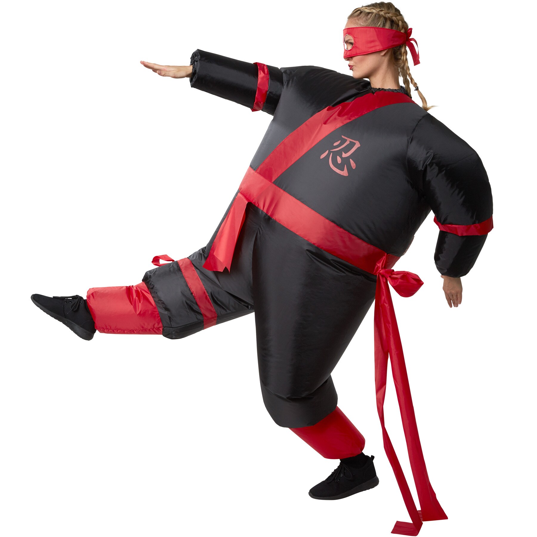 tectake® Aufblasbares Kostüm Ninja