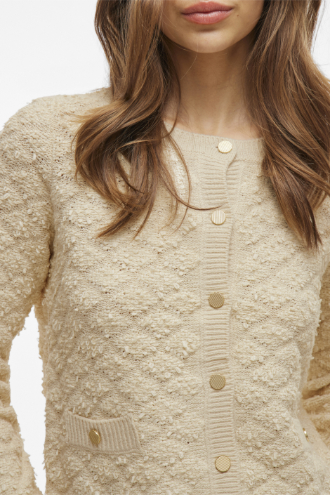 Vila beige dames vest