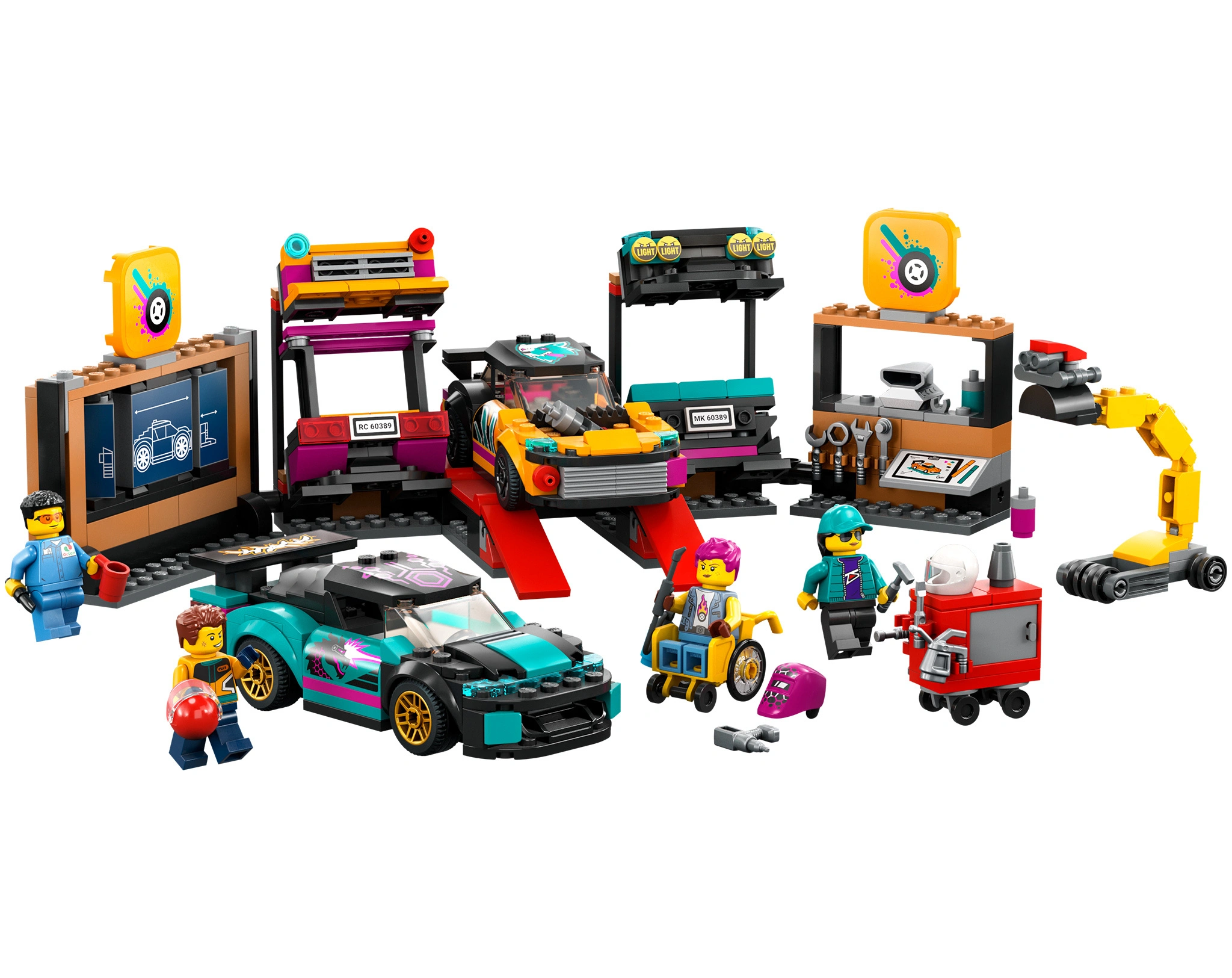 LEGO® City 60389 Autowerkstatt