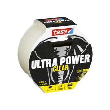Tesa Ultra Power Extreme Repair ducttape transparant 48 mm x 20 m