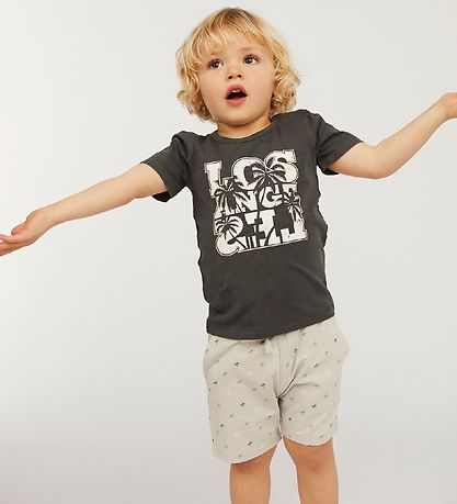 Petit by Sofie Schnoor T-Shirt - Julius - Schwarz m. Print
