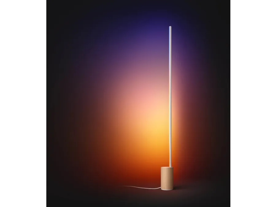 Philips Hue White and Color Ambiance Gradient Signe - Gulvlampe - LED - 20 W - 2000-6500 K - hvid, eg - for Hue Bridge, Bridge 2.0