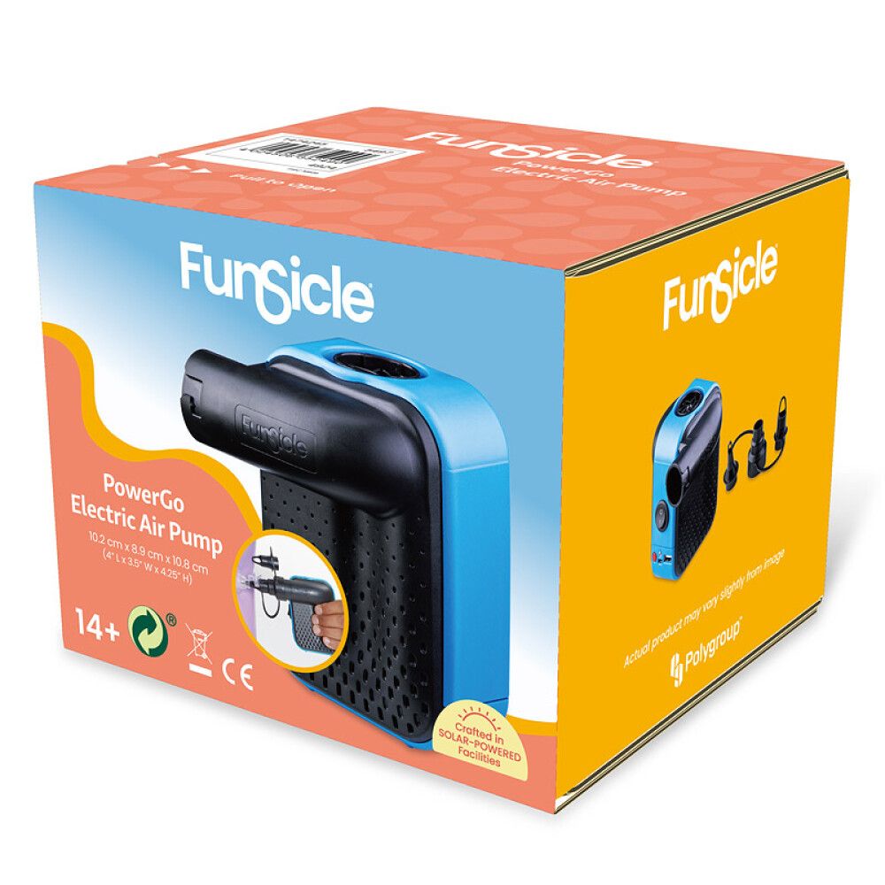 LUFTPUMPE FUNSICLE POWERGO SVART