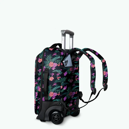 Valise souple 2 roues XS Valladolid noir